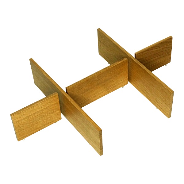 Делитель в крупную клетку, Конвой Премио, СЕЛЕКТ 394x9x324 мм, 1 шт, цвет ДУБ натуральный Kessebohmer | официальный магазин