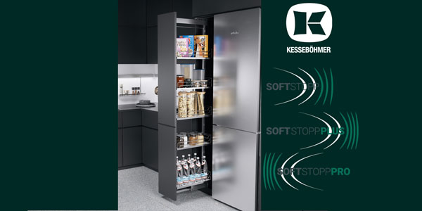 SoftStopp — для плавной остановки, бесшумного закрытия и открытия Kessebohmer в Тюмени