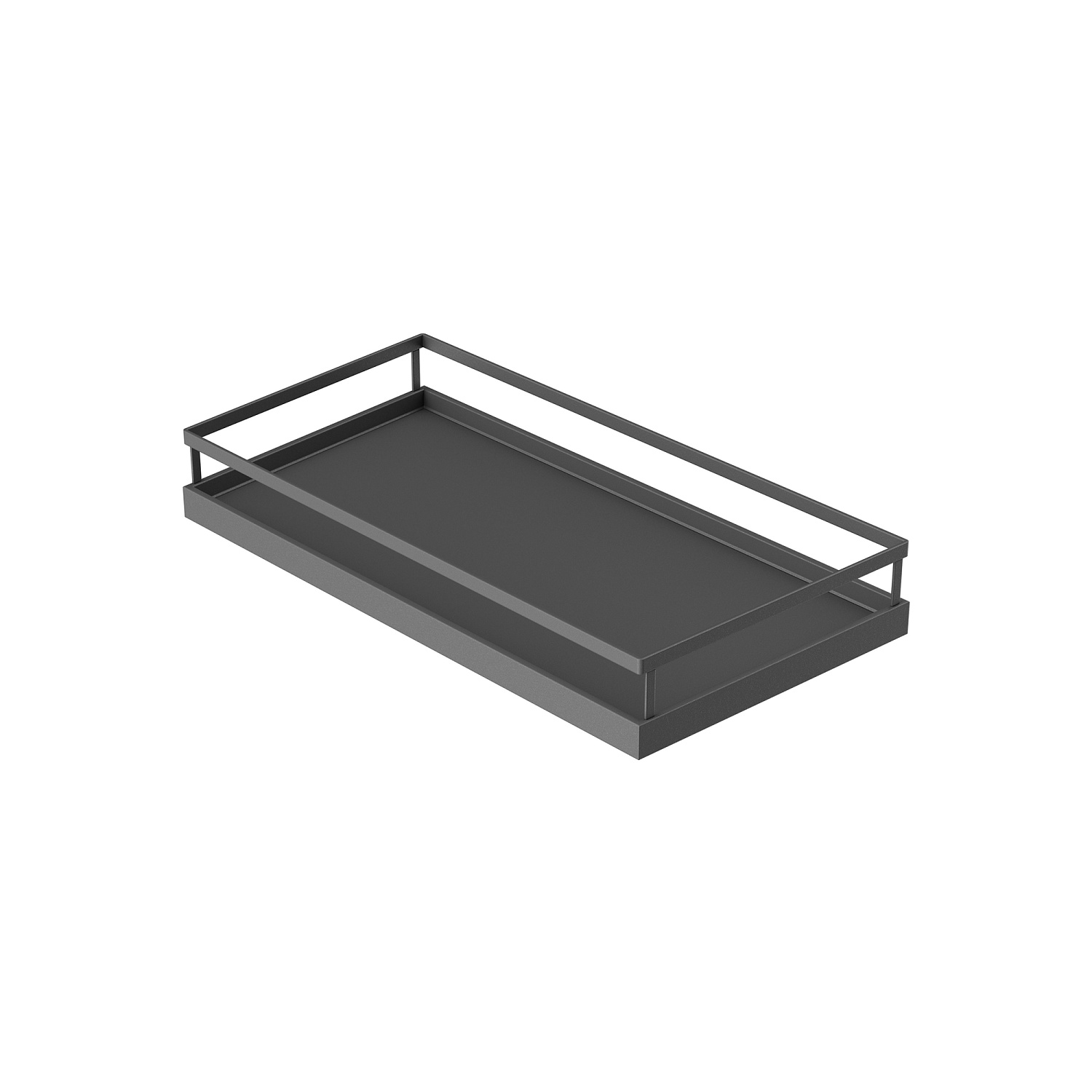 Полка Комфорт II 400 мм Арена СТИЛЬ цвет АНТРАЦИТ Kessebohmer | официальный магазин