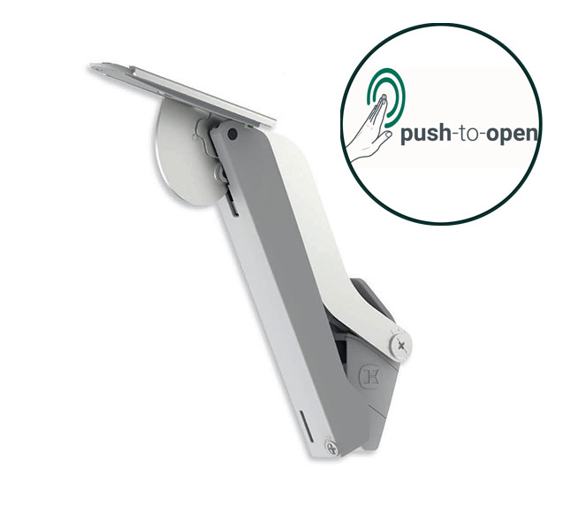 Подъемник ФриСпейс форте PtO тип H правый и левый H 350-650 цвет СЕРЫЙ/никель Kessebohmer | официальный магазин