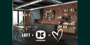 Лофт-кухня мечты: Kesseböhmer помогает реализовать нестандартные проекты Kessebohmer в Тюмени