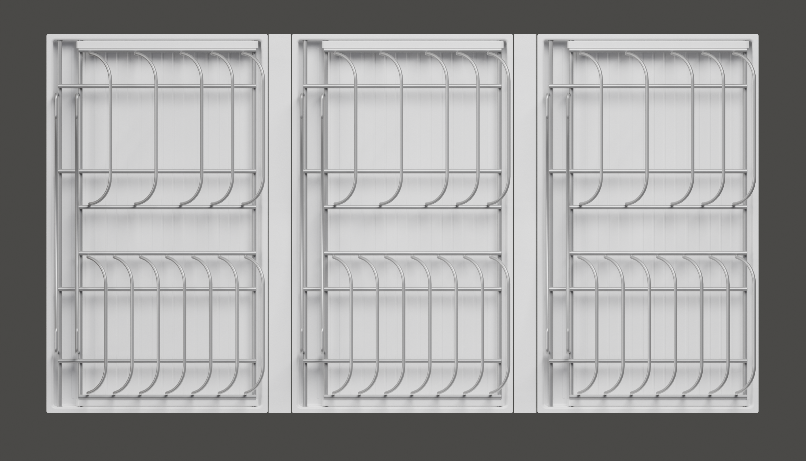 Сушка выдвижная И111 Дайнинг Агент 900 мм передний бортик цвет ТИТАН цвет дна Белый Kessebohmer | официальный магазин